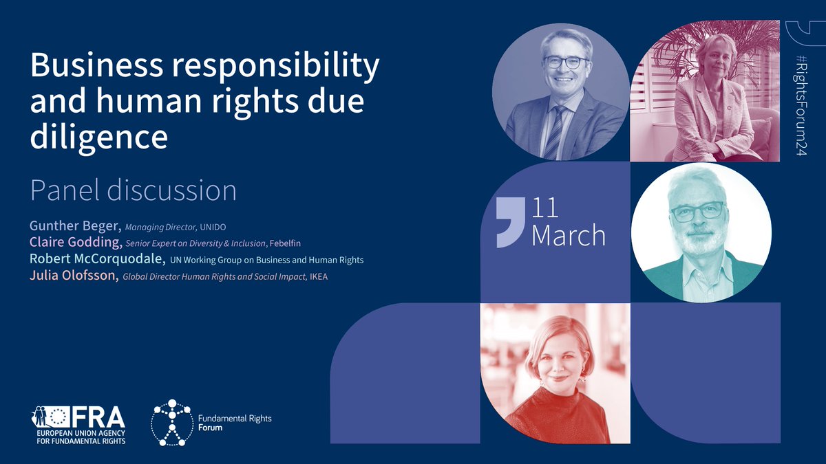 How can businesses help tackle #ClimateChange? Follow #RightsForum24 panellists as they explore how businesses can increase their transparency and empower consumers to make environmentally conscious and socially responsible choices. Register here: fundamentalrightsforum.eu/registration/r…