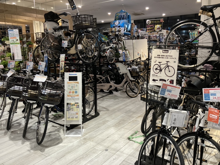 島忠ホームズの自転車売場リニューアルいたしました🚲 新生活に向けて
