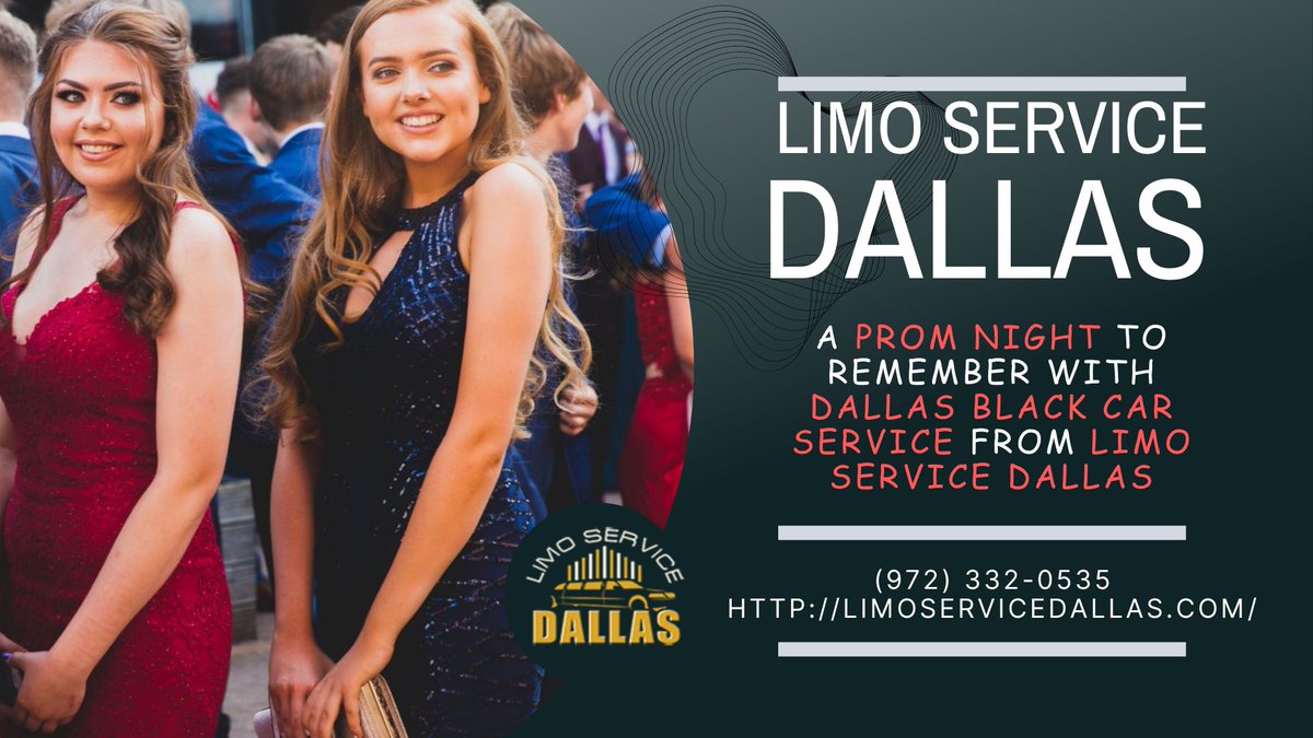 limoserviceda's tweet image. A #PromNight to Remember with #DallasBlackCarService from #LimoServiceDallas
Make prom night unforgettable with #DallasBlackCarServices by Limo Service Dallas. Arrive in style, luxury, and safety, creating cherished memories that last a lifetime. #BlackCarServiceDallas #PromLimo