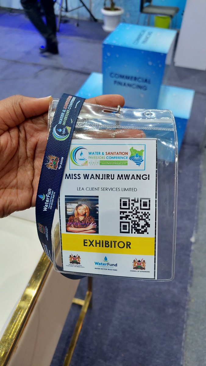 LeaClientS's tweet image. At #WASIC2024 with our client @wstf_ke. Our task was to setup a modern, minimalist and water-themed exhibition &amp;amp; stakeholder engagement area ☑️