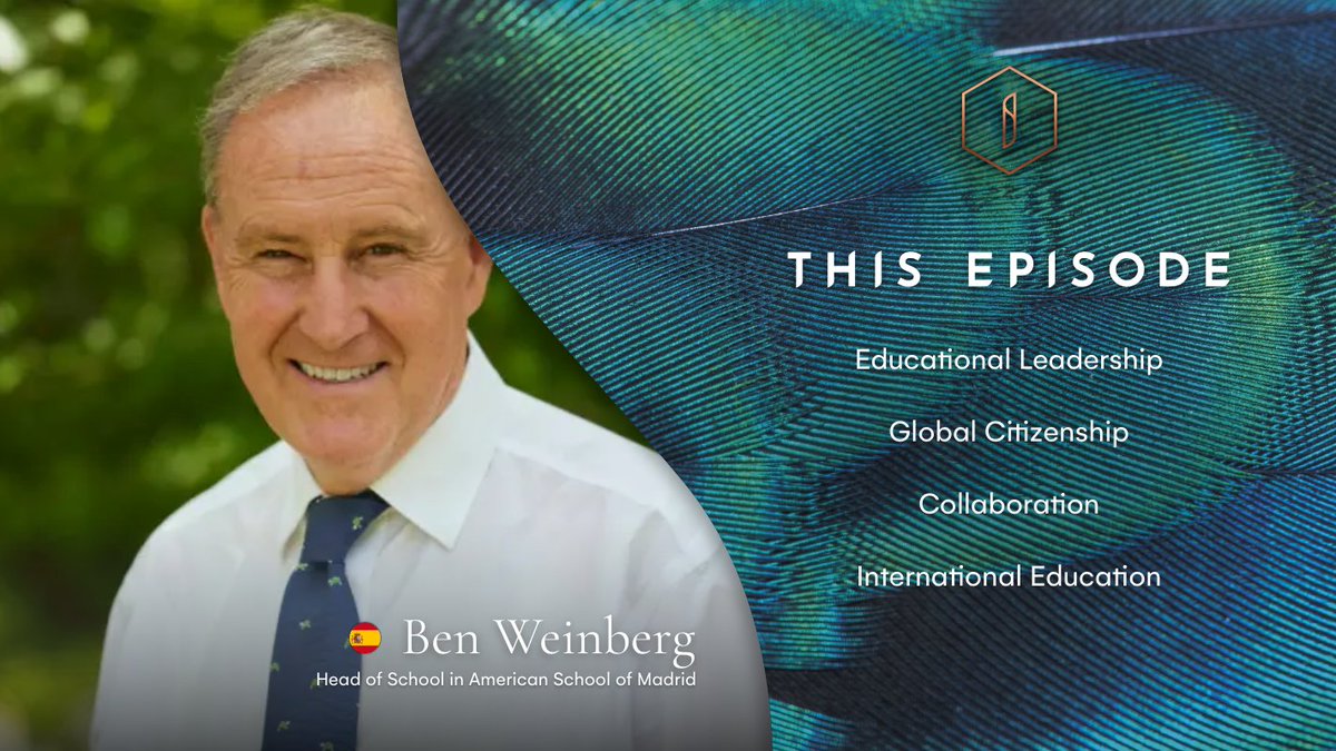 In S4E16 of our #InspiringSchoolsPodcast, Ben Weinberg and I discuss the journey from poet to organic farmer to head of school. The influences of working internationally to embed inclusivity & diversity. 🎙️ schoolbyt.es/3uSMpmG