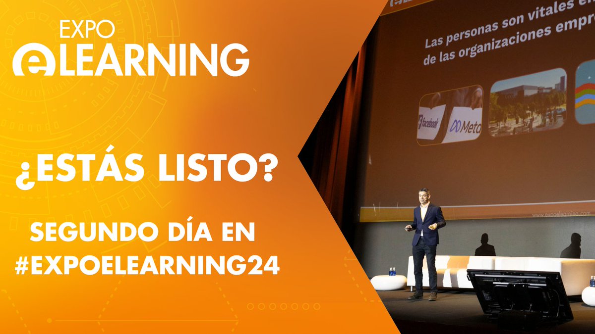 🎙️ Todavía hay mucho que contarte. 
🙌 ¡Bienvenidos al segundo día del congreso!

#EXPOELEARNING24
