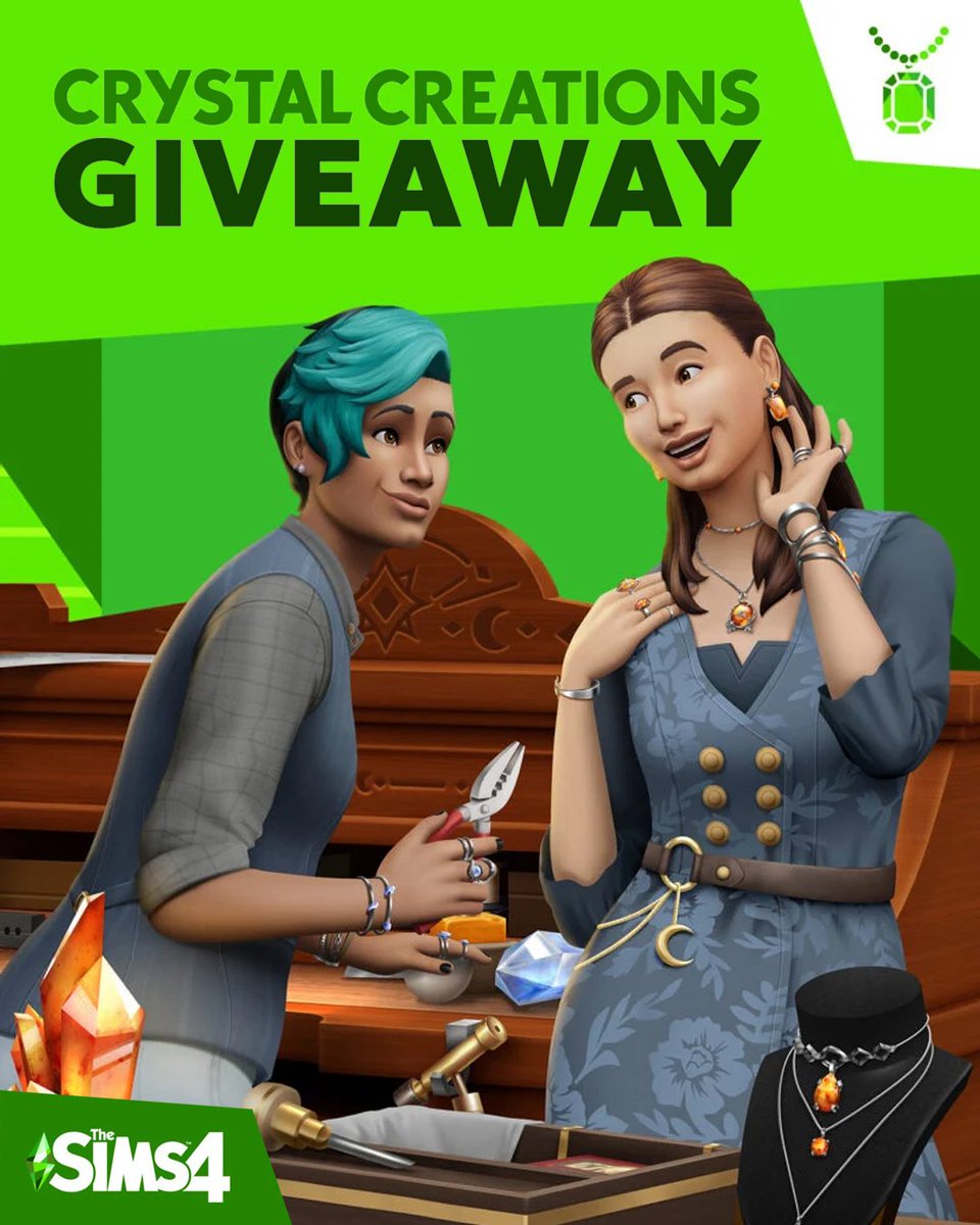 🚨 SIMS 4 GIVEAWAY 🚨 Still don't own the new #CrystalCreations Stuff Pack? Here's your chance to get it for FREE! Thanks #EACreatorNetwork for an extra code to give! To enter: 💎LIKE+RT 💎FOLLOW ME 💎COMMENT your zodiac sign✨ 1 winner picked on MARCH 16! Good luck💖🤞