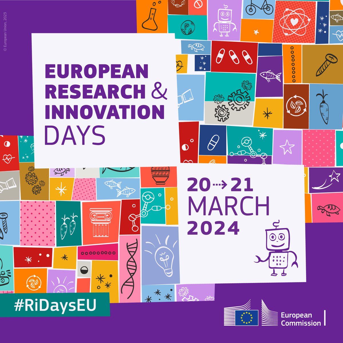 Join us at the European Research &amp; Innovation Days 2024 on 20 &amp; 21 March!

Celebrate R&amp;I achievements, discover #EUFunded projects &amp; find out the latest about #HorizonEU

Don't miss out!

➡️ europa.eu/!Fr43pX

#RIDaysEU #RIWeek2024