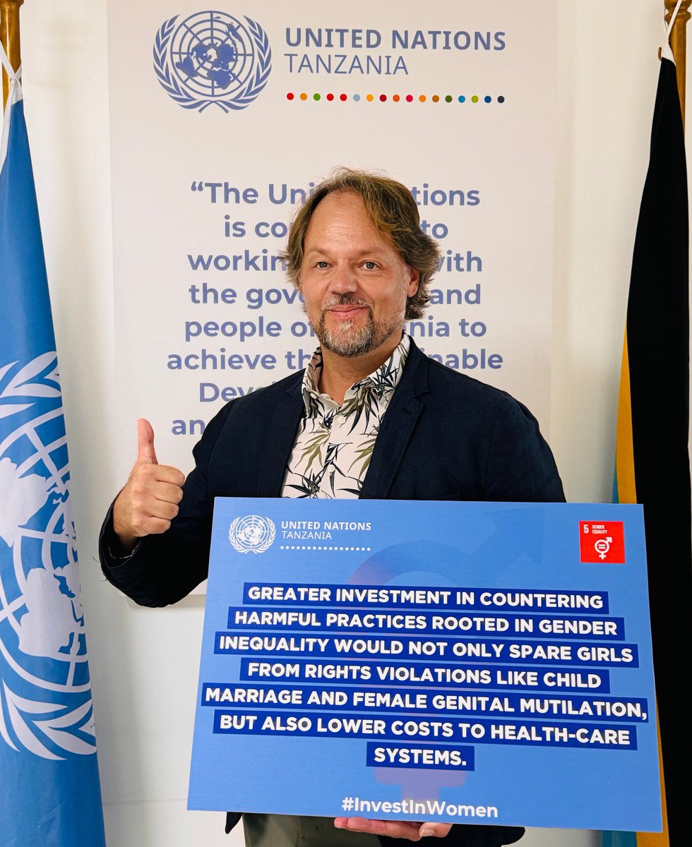 UNFPA Tanzania (@unfpatanzania) on Twitter photo Why #InvestInWomen? For #IWD2024, <a href="/UNFPATanzania/">UNFPA Tanzania</a>’s Rep <a href="/MarkB_Schreiner/">Mark Bryan Schreiner 🇺🇳</a> emphasizes the urgency of investing to end harmful practices like child marriage & FGM.
Protecting girls' rights and alleviating healthcare strains by preventing trauma-related health issues is crucial. Why #InvestInWomen? For #IWD2024, <a href="/UNFPATanzania/">UNFPA Tanzania</a>’s Rep <a href="/MarkB_Schreiner/">Mark Bryan Schreiner 🇺🇳</a> emphasizes the urgency of investing to end harmful practices like child marriage & FGM.
Protecting girls' rights and alleviating healthcare strains by preventing trauma-related health issues is crucial.