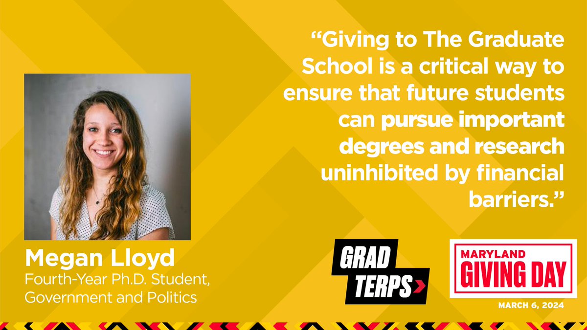 UMD Grad School tweet media