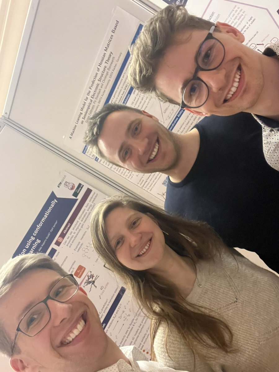 Stefan Schmid (Neurips 2024) (@stefan_p_schmid) on Twitter photo <a href="/maltefranke_/">Malte Franke</a> <a href="/DCL_ETHZ/">Digital Chemistry Laboratory</a> <a href="/felix_s_k/">Felix Strieth-Kalthoff</a> <a href="/pschwllr/">Philippe Schwaller (he/him)</a> <a href="/SchwallerGroup/">LIAC at EPFL</a> Awesome to present the <a href="/DCL_ETHZ/">Digital Chemistry Laboratory</a> research in the poster session <a href="/maltefranke_/">Malte Franke</a> <a href="/DCL_ETHZ/">Digital Chemistry Laboratory</a> <a href="/felix_s_k/">Felix Strieth-Kalthoff</a> <a href="/pschwllr/">Philippe Schwaller (he/him)</a> <a href="/SchwallerGroup/">LIAC at EPFL</a> Awesome to present the <a href="/DCL_ETHZ/">Digital Chemistry Laboratory</a> research in the poster session