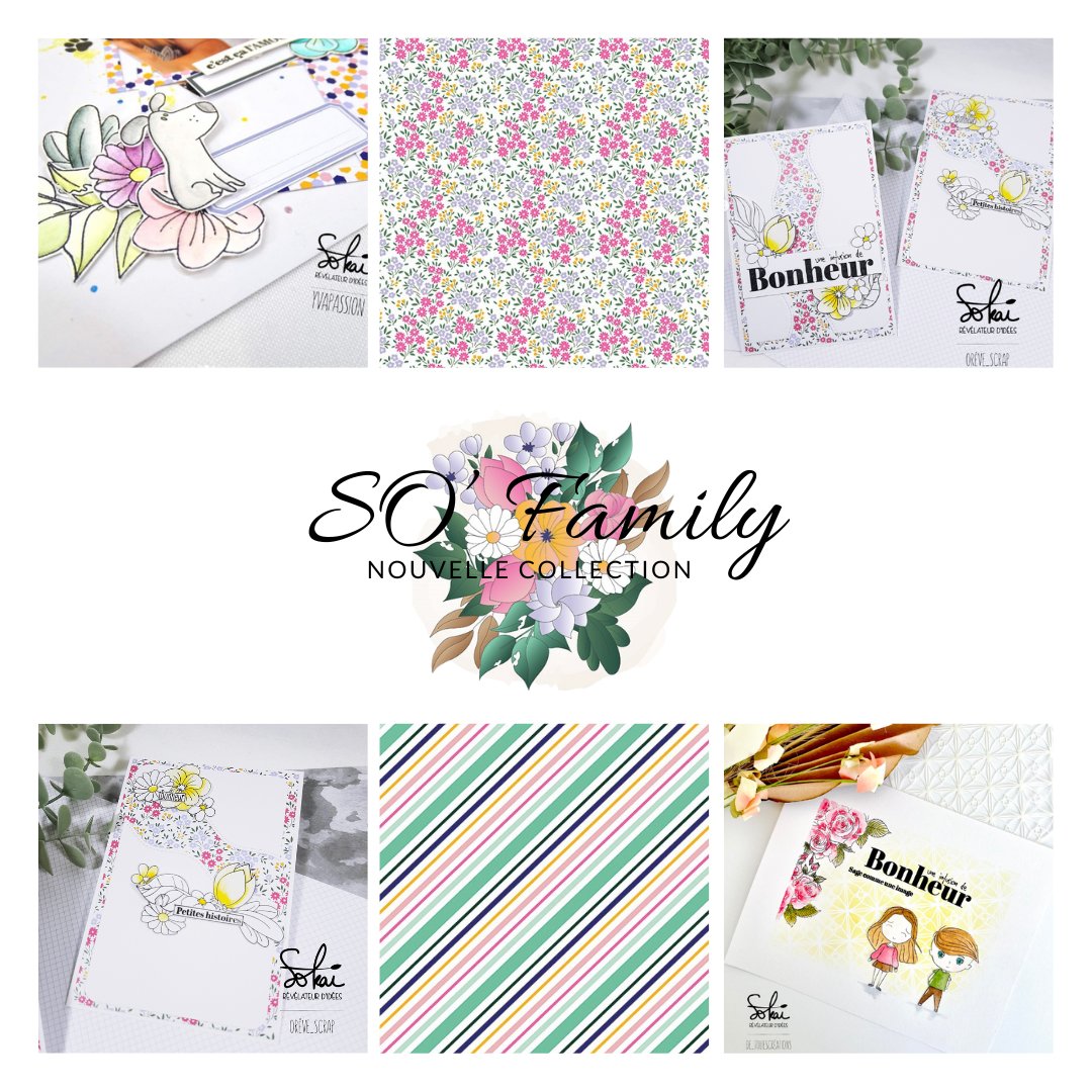 la_produit37376's tweet image. La nouvelle collection SO&apos; Family de la marque Sokaï est disponible sur notre site dès aujourd&apos;hui:

lafourmicreative.fr/492_marque_sok…

#scrap #scrapbooking #sokaï #sokaïfrance #loisirscreatifs #lafourmicreative #diy #diycraft