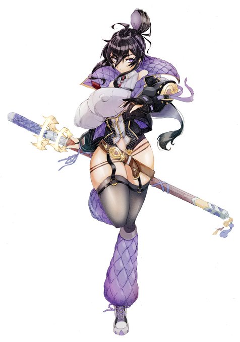 前に描いたコガラシちゃんに色つけました🦀 