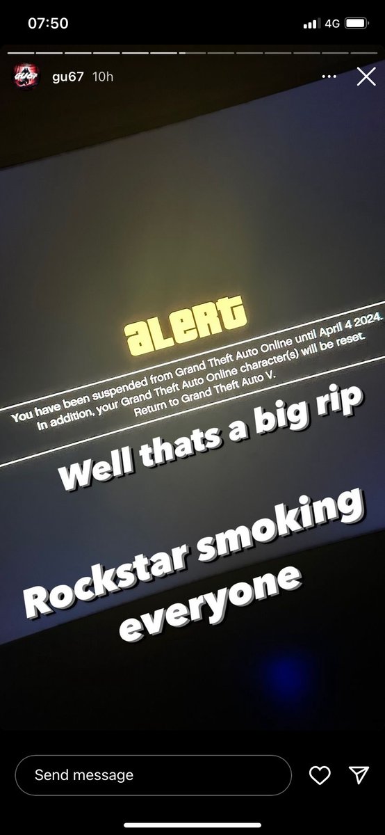 Rockstar banning modded accounts ps4?
