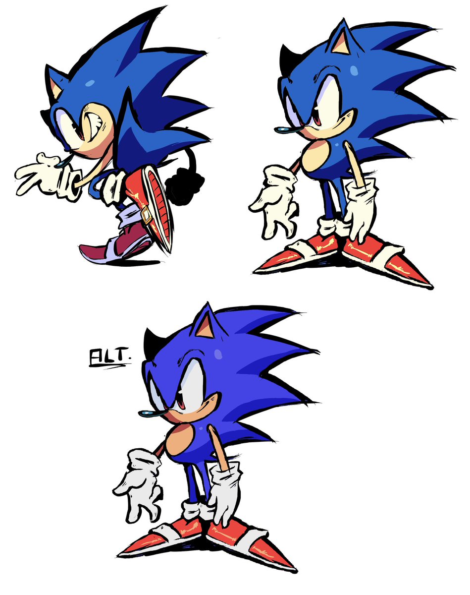better look at the sonic design here + some super sonic concepts