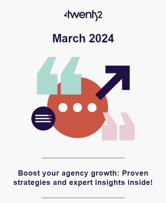 March newsletter has just been released 🥳. DM or sign up on the 4twenty2 website if you want more tips on retaining, growing and winning clients #begrowth #training #clientcentric