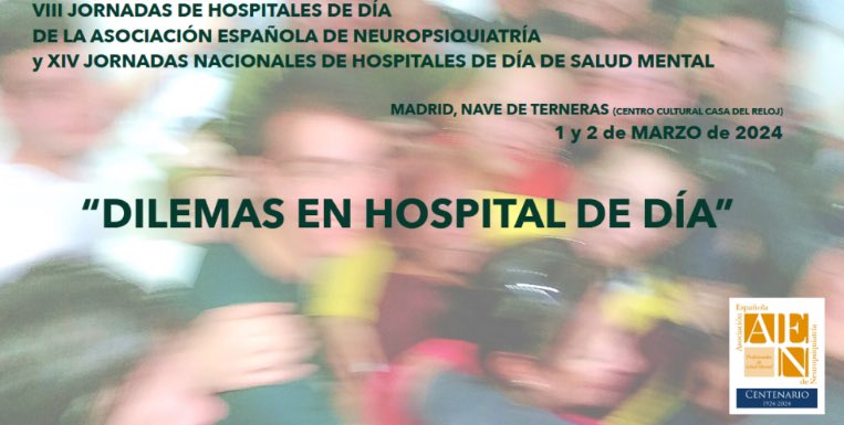 CSM9B's tweet photo. La nostra companya Ainhoa ha participat aquests dies a les VIII Jornadas Nacionales de Hospitales de Dia de l’@AENSaludMental, defensant la inclusió de la figura del #peertopeer als equips assistencials i la seva tasca a @CSM9B Bravo un cop més Ainhoa! #peertopeer  @FederacioVeus https://t.co/cp1RktZijO