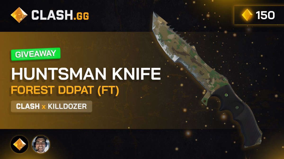 HUNTSMAN GIVEAWAY (150 Gems)
- Follow <a href="/clashdotgg/">ClashGG</a> 
- Repost + Tag a friend that likes gems
- Don’t forget to use code KILLDOZER :)
clash.gg/r/KILLDOZER