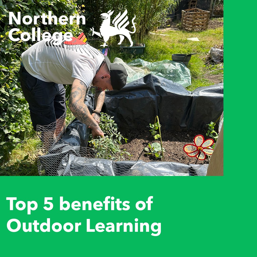 It’s no secret that being outdoors has many benefits for us – but did you know that you can also learn whilst being outside? Our College is the perfect place to do just that. Read our blog here northern.ac.uk/top-5-reasons-…