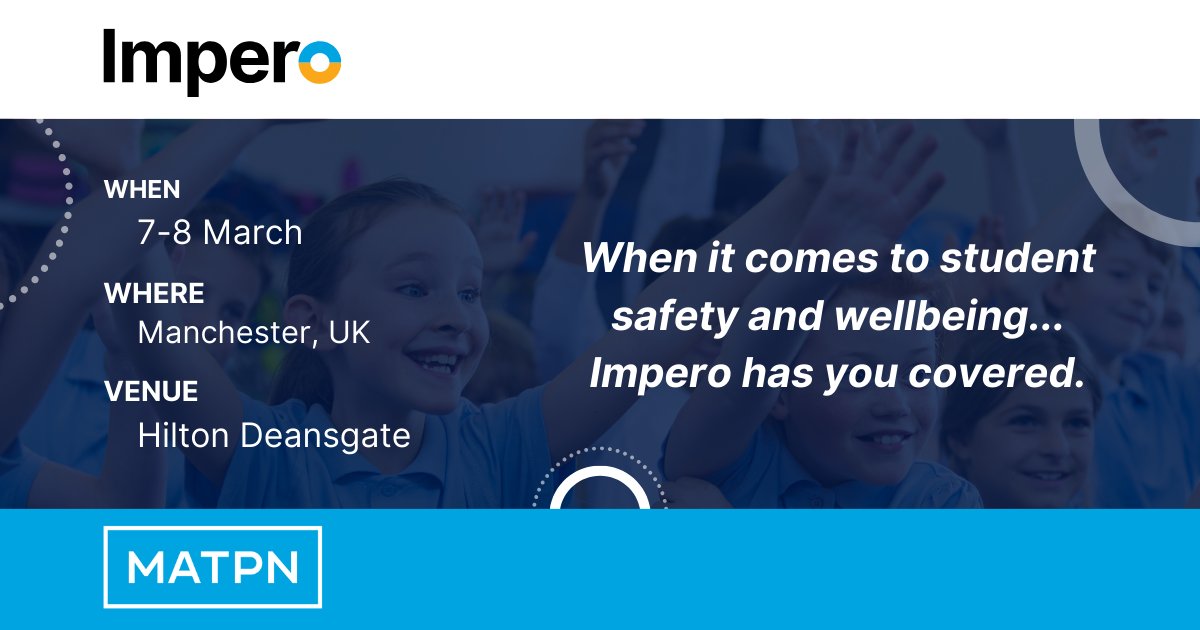 ImperoSoftware's tweet image. Are you going to be at @MatPartNet North 2024? Leave us a message to let us know if we can expect to see you there! #MATPN