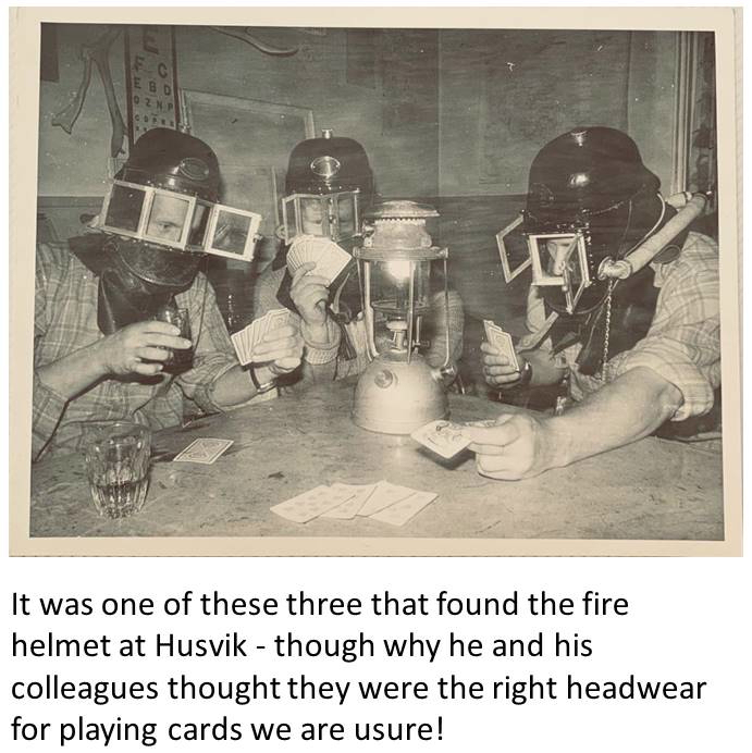 This fab fire helmet is the #ObjectOfTheMonth from the #SouthGeorgiaMuseum. Find out more, & how it featured in a v odd game of cards: sgmuseum.gs/news/march-202… #SouthGeorgiaIsland #remotemuseum #museum #SouthGeorgia #SocialHistory #SGHT #SouthGeorgiaHeritageTrust @GovSGSSI