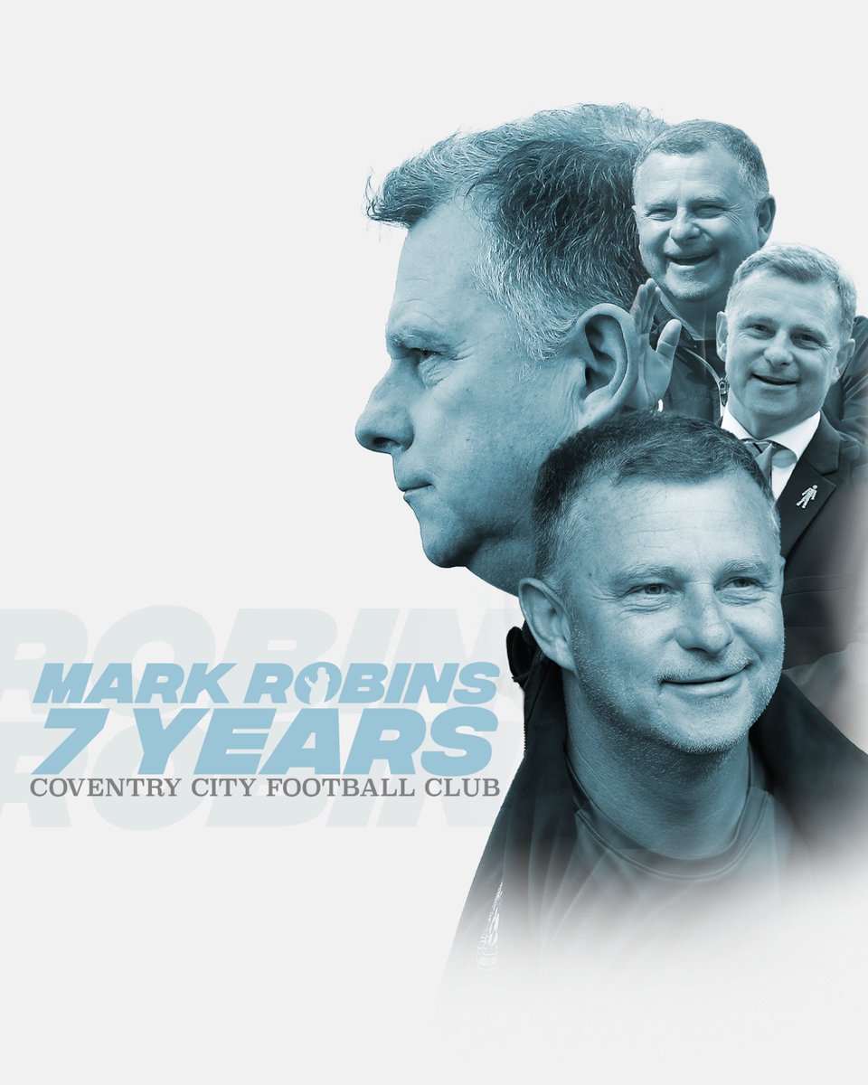 #OTD in 2017, Mark Robins returned to Coventry. 

EFL Trophy Champions.
EFL League Two Play-Off Winners.
EFL League One Champions.

The story of our seven-year journey is still being written. ✨