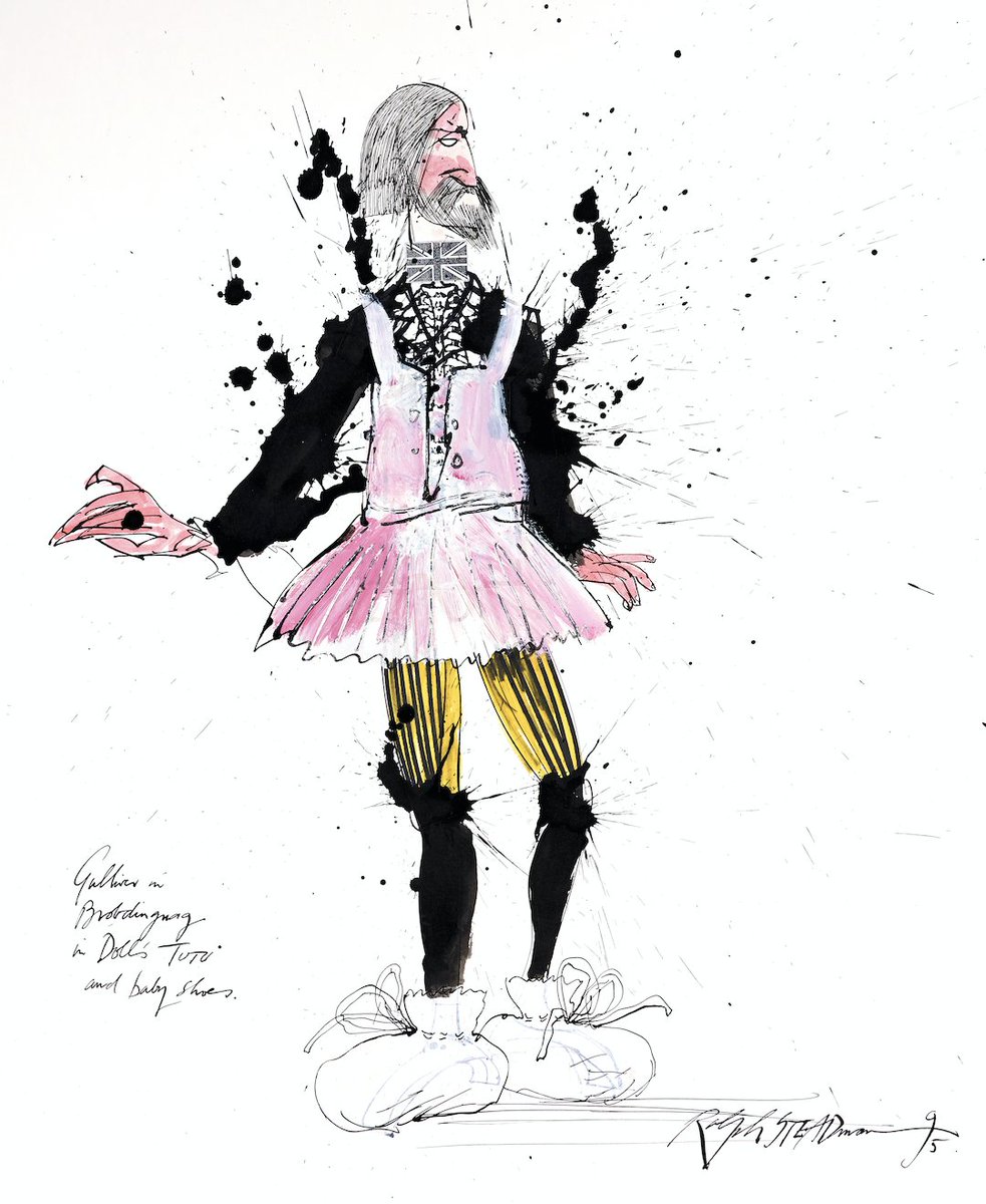 Dress to impress! Get out those glad rags and wear whatever takes your fancy!

#WearADressDay #RalphSteadman #Illustration #BeBoldBeBeautiful