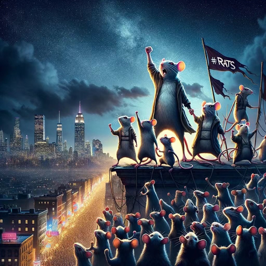 linwei633609's tweet image. Every market challenge tests our resilience. #Rats is more than a token; it's a symbol of our resistance against centralization and our pursuit of freedom.  In these ups and downs, let's unite even closer! #UnityIsStrength #Rats #RatsArmy