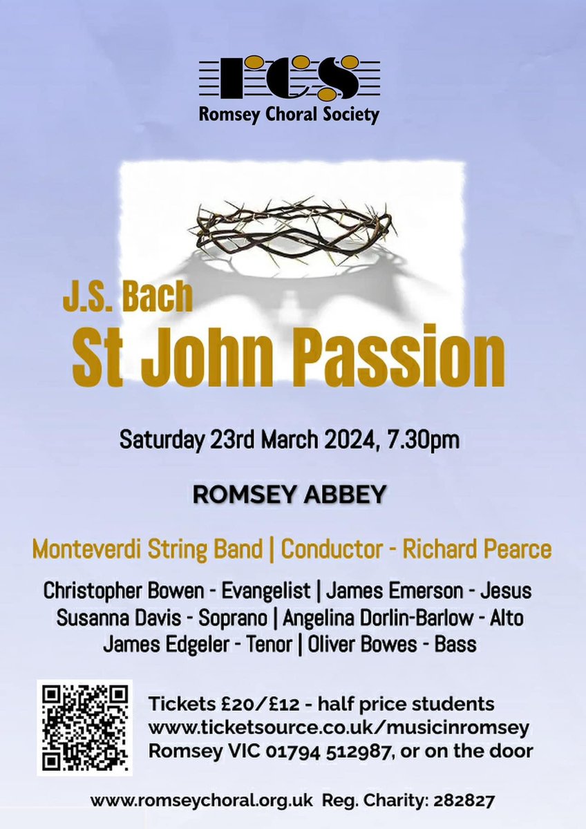 RomseyChoralSociety (@RomseyChoral) on Twitter photo 2024-03-06 08:09:17