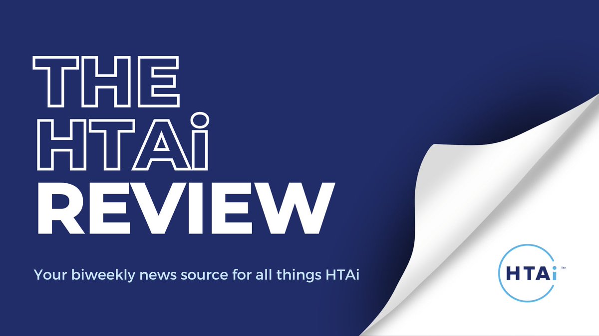 📰 A new issue of the HTAi Review is out now! Catch up on the latest news from the global HTA community ➡️ htai.org/htai-review-ma… @ECN_IG_HTAi @PCISG @HTAiRWEnAI @ijtahc