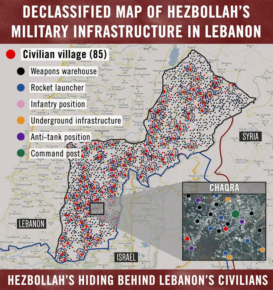 SlapMaps's tweet image. Map of Iran-Backed #Hezbolla insurgency in #SouthLebanon