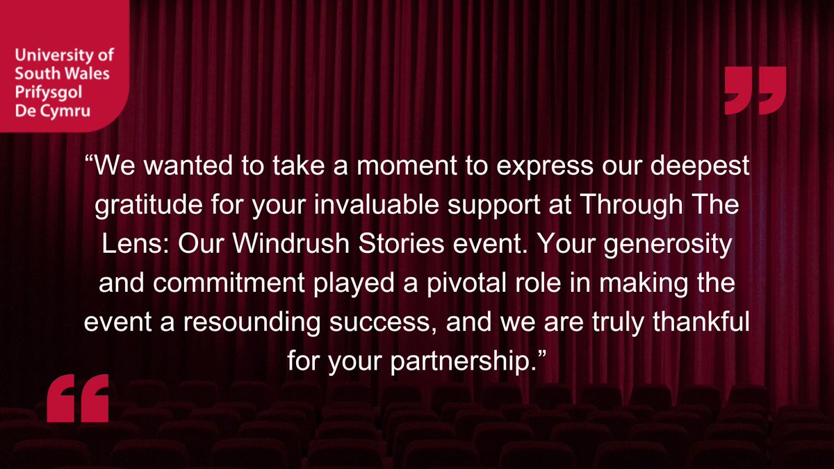 It’s always great to hear your feedback! ❤️ We recently put on a screening for Through The Lens: Our Windrush Stories, and as you can see from these kind words, it was another resounding success. Check out our facilities for your next big event loom.ly/wM3Rk5w