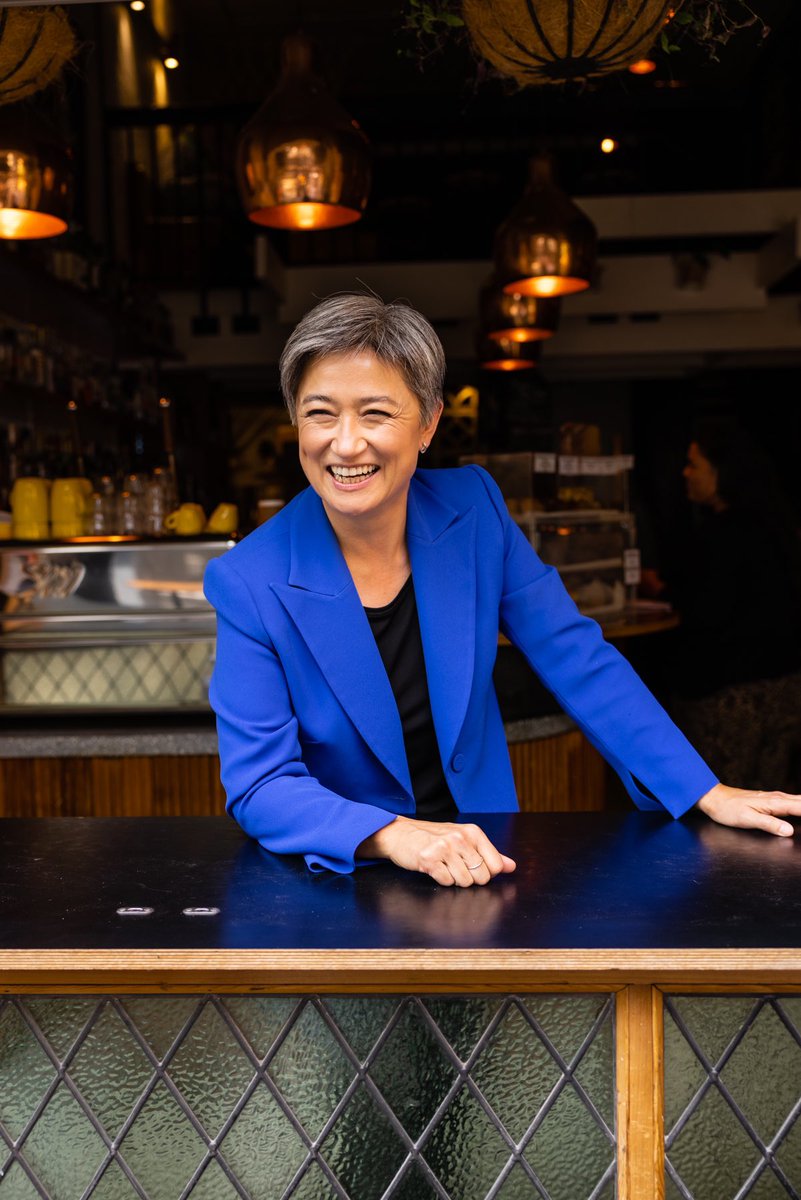 Congratulations to Penny Wong on becoming the longest serving female cabinet minister in Australia's history.