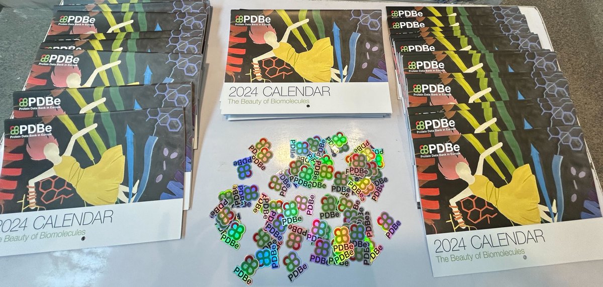 PDBeurope's tweet photo. Excited to join @aibc2024! Visit our poster today, chat with @deeptigupta19 and @PDBeurope team. Grab some awesome #PDBe stickers and #PDBart calendars to take home. Don't miss out! See you there! 🧬🔬@gobalbiodata #AIBC #BiocurationConference @unescorb #Datascience https://t.co/krIernKZSi