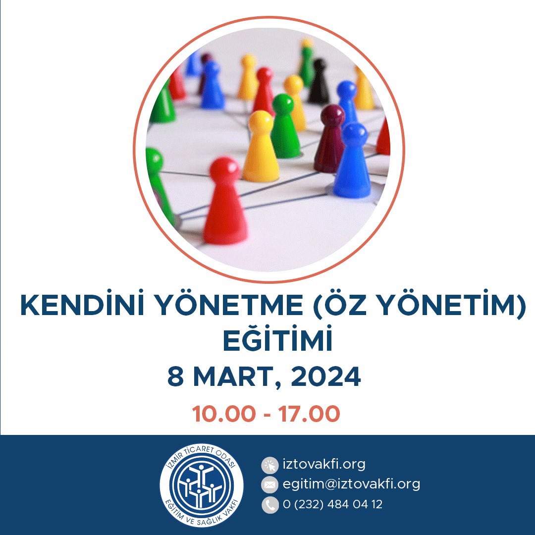 Eğitim Tarihleri:8 MART 2024
Eğitim Saatleri:10:00 – 17:00
Toplam Eğitim Saati: 6 Saat (Yüz yüze)
Eğitim Ücreti: 950TL
Eğitmen: Emine Bozan Yelkenci (FLY KOÇLUK)