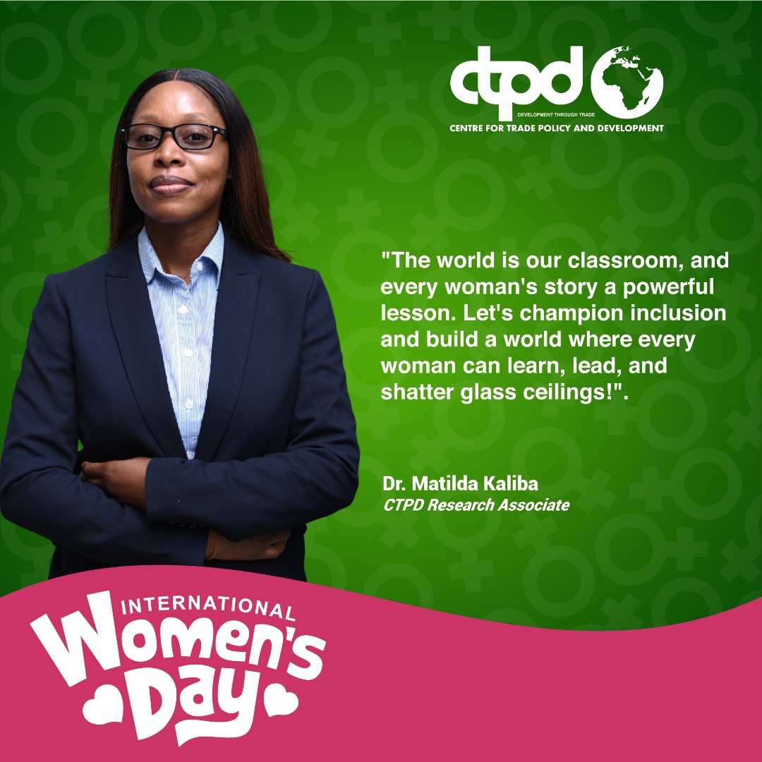 CTPD Zambia on X: The 2024 International Women's Day theme is