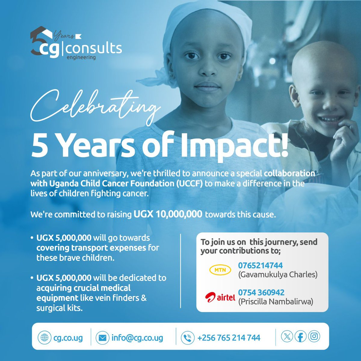 madebyiragaba's tweet image. 5 years of IMPACT. Well done @charlesgava_256 

We are with you on this noble cause.