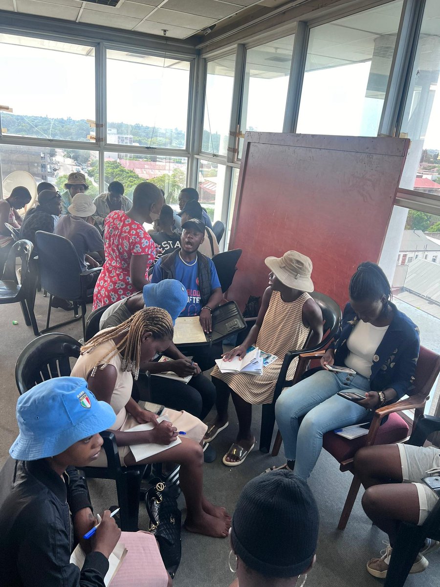 As a build up from the new product development conceptualization session, today young people are coached on Branding, packaging and standardization of products for business growth and expansion, under the Safe and Inclusive Cities Project supported by @PlanZimbabwe