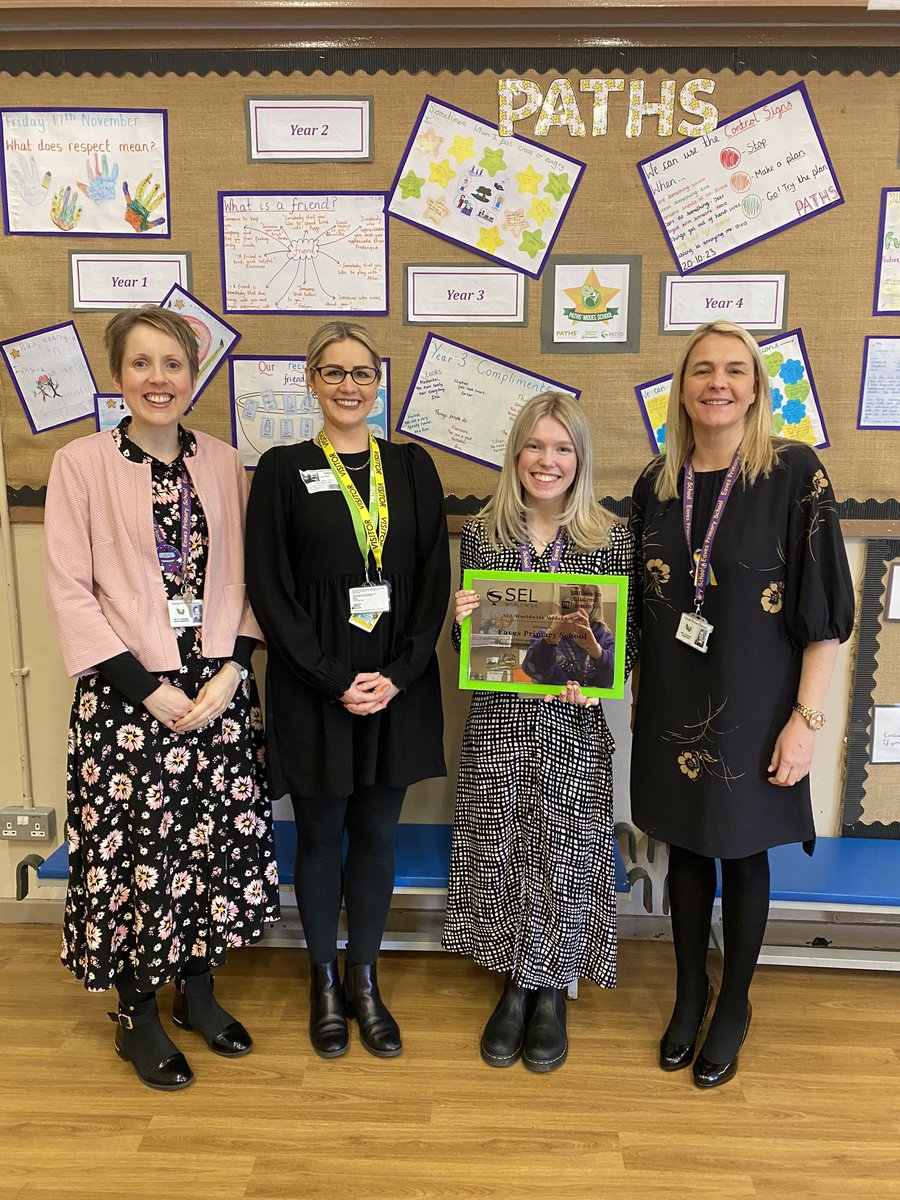 I have a brilliant day <a href="/eavesprimary/">Eaves Primary School</a> yesterday for their SEL Worldwide model school event! The children and staff work so hard to develop SEL at school and it really shows! Congratulations on your well deserved award! 👏🏻🥳🐢 <a href="/PATHSEdUK/">PATHS® Programme for Schools (UK Version)</a> #UKPATHS #SEL