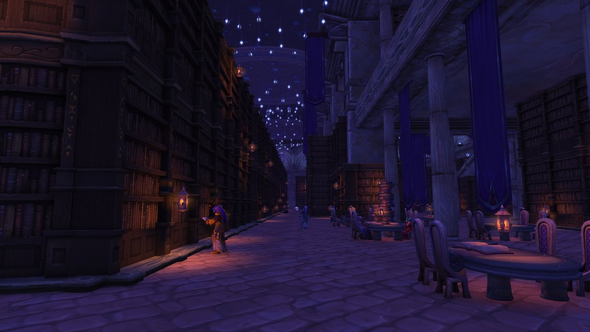 DesilneHB's tweet image. The former purpose of the Prison Immol’thar isn’t clear. What is certain is that it linked important parts of the city, one of it being the Athenaeum: a great library where vast amounts of knowledge were stored, most of which was lost.
#EpsilonWoW #EpsilonRP