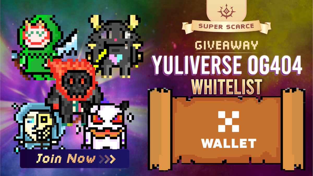 Partnering up with @okxweb3 to giveaway our exclusive OG404 Whitelist OG404 owns the strongest privileges in Yuliverse, including $ART token airdrop, superior in-game resources, and ERC staking. 🎁 40 X OG404 WL Steps: 1️⃣ ❤️, 🔁 & Tag 3 Friends 2️⃣ Join…