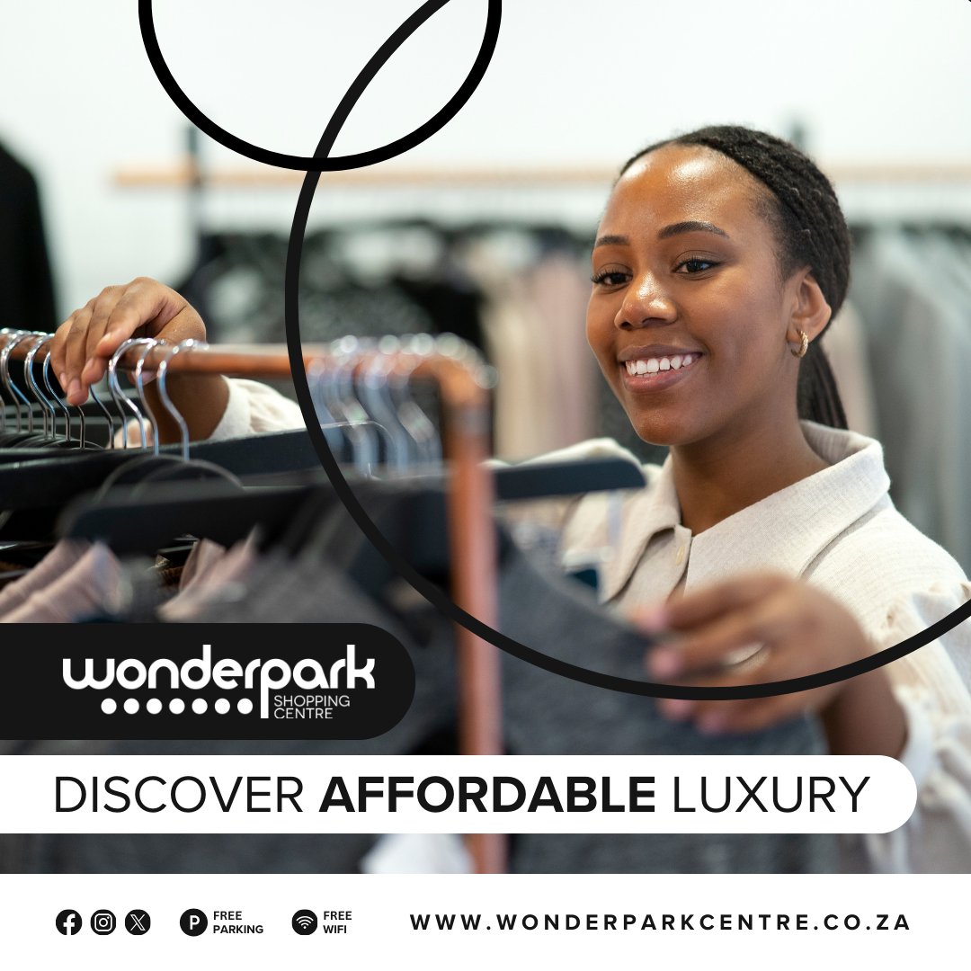 Are you looking to elevate your style without emptying your wallet? 💳 Chanson, at #Wonderpark Shopping Centre is here to provide affordable yet high-quality and trendy statement pieces. 👗 Be sure to show off any good finds down below!