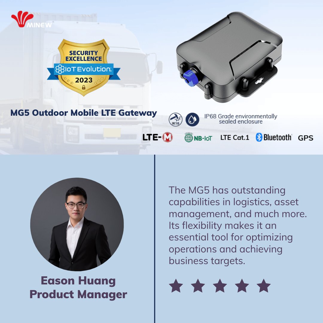 Minew_Tech's tweet image. Is there a five-star recommended #IoT #gateway for business operations ❓
Hear what Minew&apos;s product manager, Eason, would recommend.
Explore more on the newly designed Minew!
minew.com/product/mg5-ou…
#iotgateway #smarttech #innovation #datamanagement #smartsolutions #industry40