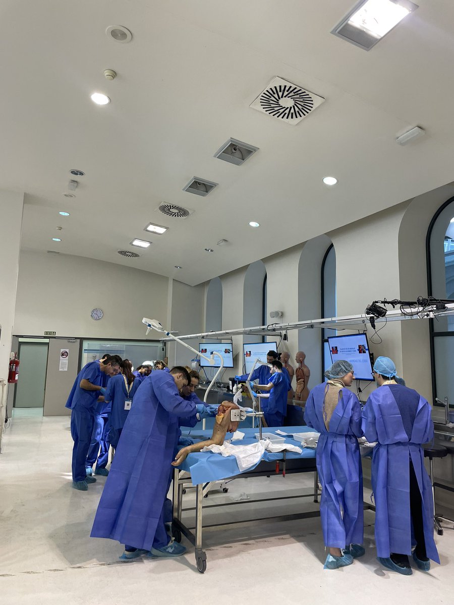 sechc_oficial's tweet photo. Nuestro día ha empezado temprano con el Taller de Vías de Abordaje en Cirugía de Hombro y Codo💪🏼.
¡Con este curso pre-Congreso inauguramos tres días de intenso aprendizaje! #SECHC24 https://t.co/8ogBDr5Tsz
