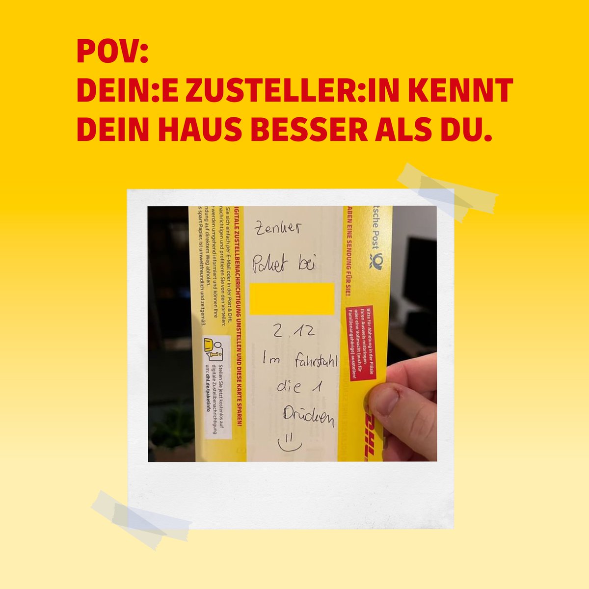 Sicher ist sicher! 😃📦