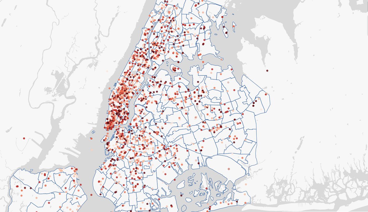 🤖 IA + presse locale

Média new-yorkais, <a href="/THECITYNY/">THE CITY</a> a géolocalisé avec ChatGPT 2800 articles. L'objectif : vérifier que le média n'oubliait aucun quartier dans sa couverture. 

📍La carte projects.thecity.nyc/thecity-covera…..

✍️ Le making-of (avec le prompt utilisé) thecity.nyc/2024/02/29/cha…