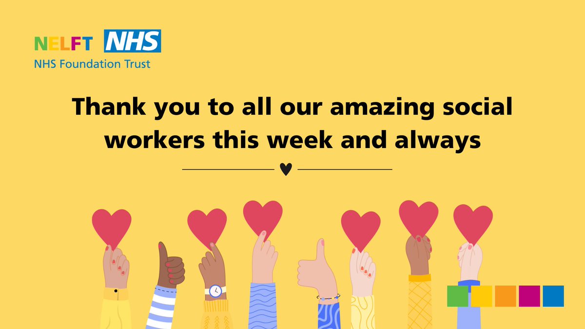 Today’s World Social Work Day – and we couldn’t be more grateful to all of our social workers at NELFT. You make a difference each day. Thank you #SocialWorkWeek2024