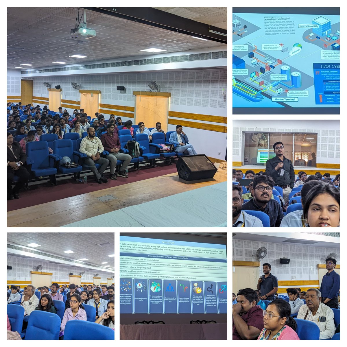 First awareness workshop on the Pentathon Hackathon started in Kolkata at <a href="/RCCIIT_KOLKATA/">RCCIIT</a> 
More than 300 participants including the students and faculty from various HEIs, IICs and Master trainers from CDAC attending the workshop currently. 
<a href="/EduMinOfIndia/">Ministry of Education</a> <a href="/AICTE_INDIA/">AICTE</a> <a href="/NCIIPC/">NCIIPC India</a>