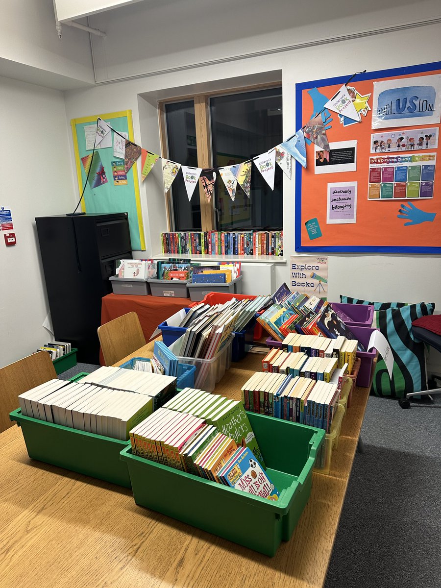 AshmountPrimary's tweet image. Beyza and Sharon have created an in school bookshop so all our children can take home to books this week! A huge thank you to the Children’s Book Project for their support with this amazing offer. The children are super excited!