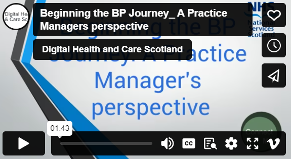 Access practitioner insight videos on our learning site to find out more about the use of remote monitoring to manage blood pressure. Hear from Jennifer Hepburn, Group Practice Manager, NHS Western Isles on beginning their BP journey. learn.nes.nhs.scot/55256 #ConnectMe