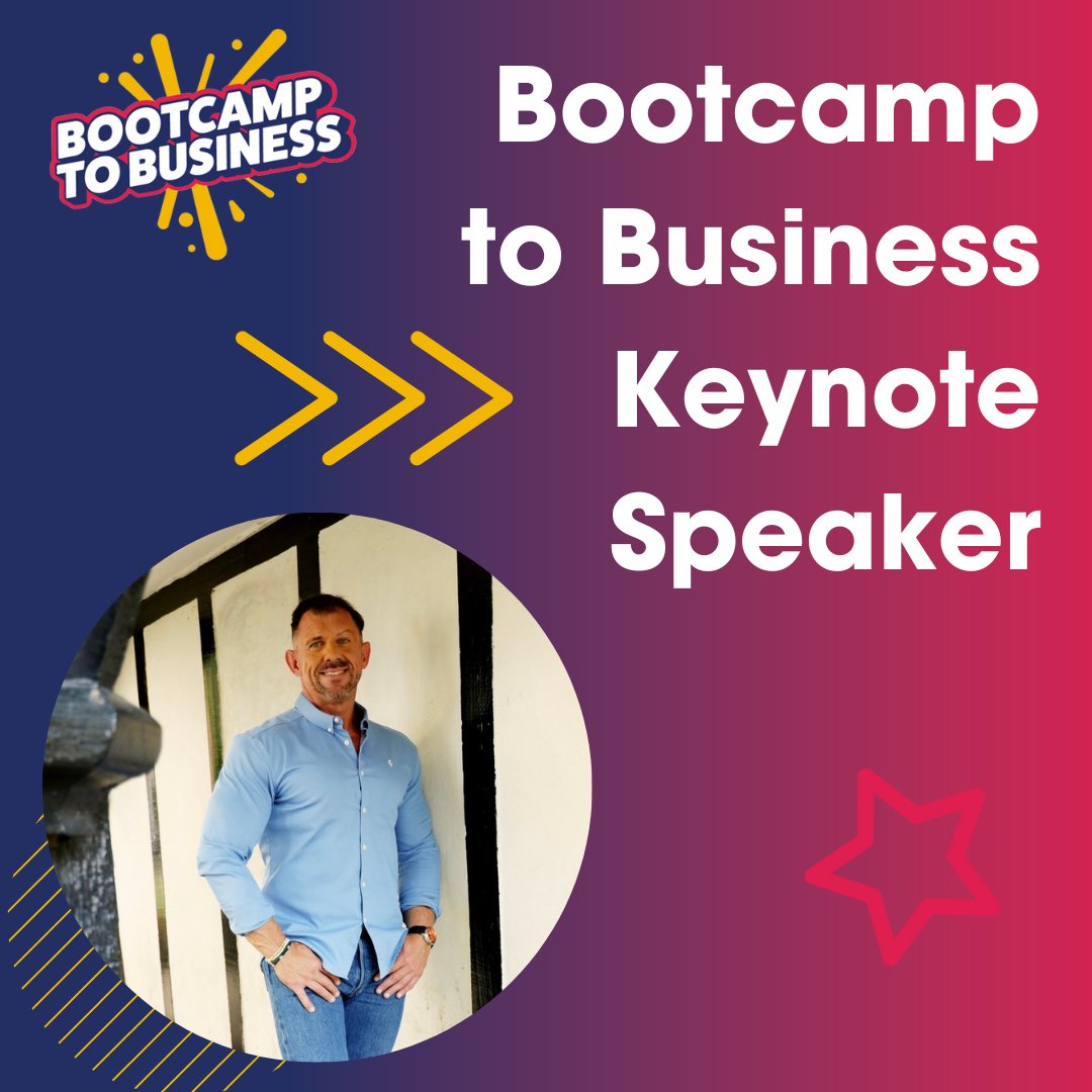 Are you thinking about joining our fully funded Bootcamp to Business? On Saturday evening, we'll welcome BBC1's very own Traitor - Andrew Jenkins. Andrew will be joining our networking panel on Saturday evening! 🔗 ow.ly/AJSK50QLNNk