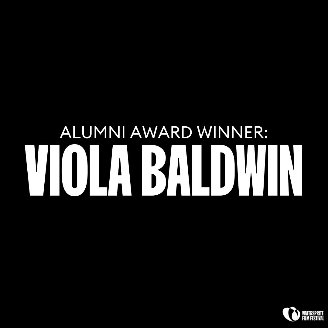 CONGRATULATIONS to the winner of our ALUMNI AWARD: Viola Baldwin! Thank you to @AmazonMGMStudio for sponsoring the Watersprite 2024 Awards Ceremony, which is available to view until March 8th at watersprite.org.uk/tickets