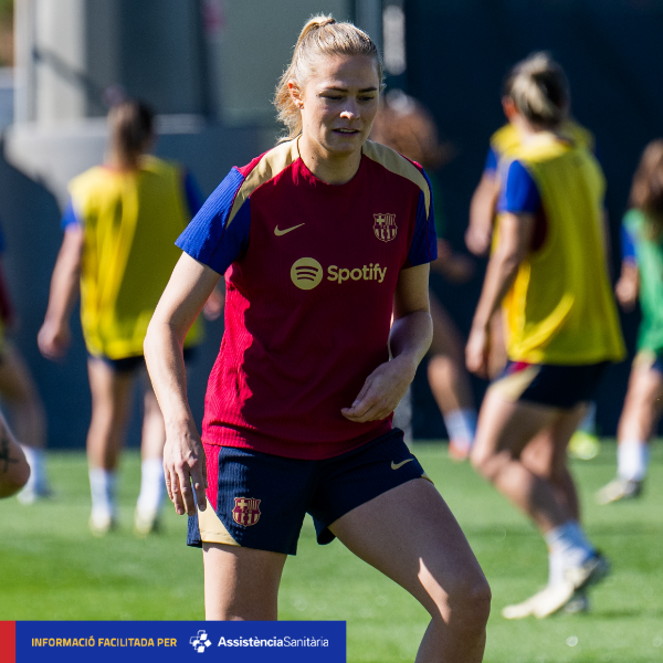 FCBfemeni's tweet image. ‼️ [COMUNICAT MÈDIC] 

✅ La jugadora del primer equip femení Fridolina Rolfö ha rebut l'alta mèdica
