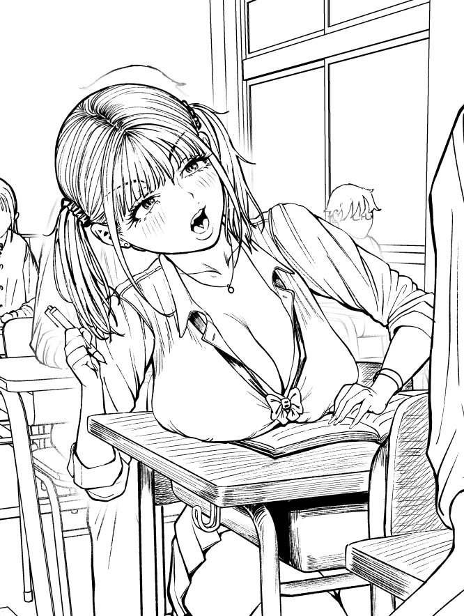 小さなギャル 授業中 